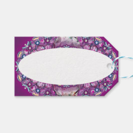 Etiquetas Para Regalos Cardinal Red Rosace