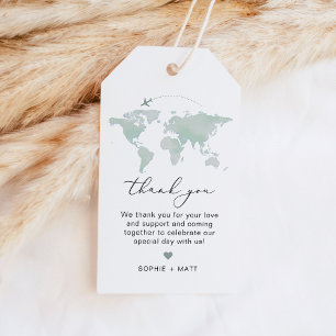 Etiquetas Para Regalos CARMEN Green Map Travel Adventure