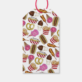 Etiquetas Para Regalos Carnaval Estatal Feria Alimentos Nachos Algodón