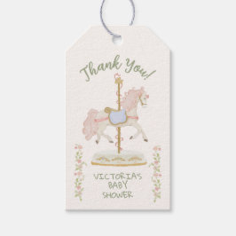 Etiquetas Para Regalos Carousel Merry-go-round