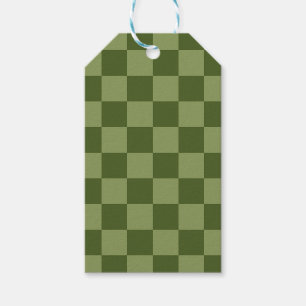Etiquetas Para Regalos Cartón verde Moss