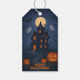 Etiquetas Para Regalos Casa de fantasía y belleza | Halloween-