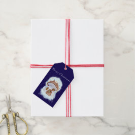 Etiquetas Para Regalos casa de hada de Navidad