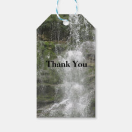 Etiquetas Para Regalos Catarata La Chute en el Parque Nacional Forillon  