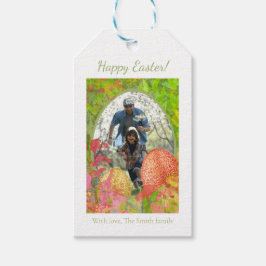 Etiquetas Para Regalos Caza de Huevos de Pascua  Foto y Mensaje Personali