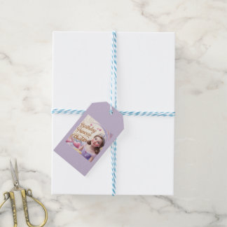 Etiquetas Para Regalos Celebración de la Princesa Feliz Cumpleaños