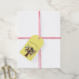 Etiquetas Para Regalos Celebrando Banderas Mes de la Herencia Hispana 
