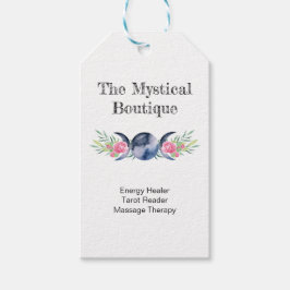 Etiquetas Para Regalos Celestial Triple Diosa de la Luna Mística Metafísi