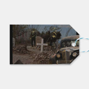 Etiquetas Para Regalos Cementerio de Hauned en Tombstone