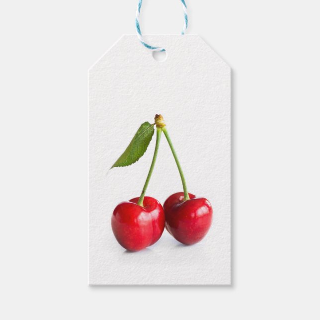 Etiquetas Para Regalos Cerezo dulce (Anverso)