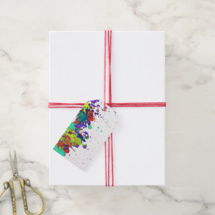 Etiquetas Para Regalos CHAPOTEO DIVERTIDO I DEL COLOR + sus ideas y texto