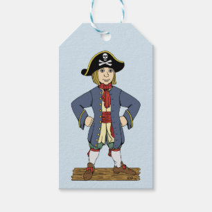 Etiquetas Para Regalos Chaval lindo del pirata