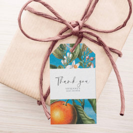 Etiquetas Para Regalos Chic Baby in Bloom Baby Shower |Arch Thank You