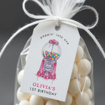 Chica de Poppin Rosado Bubblegum Primer Fiesta de