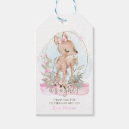 Etiquetas Para Regalos Chica Deer Baby Shower Favor
