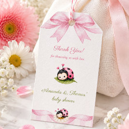 Etiquetas Para Regalos Chica del pequeño bicho del amor Baby Shower
