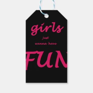 Etiquetas Para Regalos chicas solo quieren divertirse