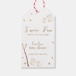 Etiquetas Para Regalos Chico Shower Minimalista Boho S'more Diversión Est