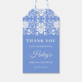 Etiquetas Para Regalos Chinoiserie Azul Bridal Shower