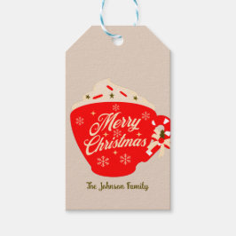 Etiquetas Para Regalos Chocolate Caliente Feliz Navidad Bronceado