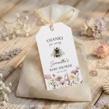 Chorro de Acuarela de Flor Silvestre y Abeja para