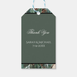 Etiquetas Para Regalos Christmas Greenery Wedding