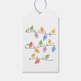 Etiquetas Para Regalos Christmas Lights in Sign Language