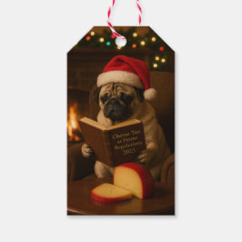 Etiquetas Para Regalos Christmas Pug Christmas gift bag