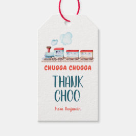 Etiquetas Para Regalos Chugga Choo Boy Vintage Train Red Blue Birday Gi