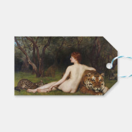 Etiquetas Para Regalos Circe (Woman With Wild Cats) (by John Collier)