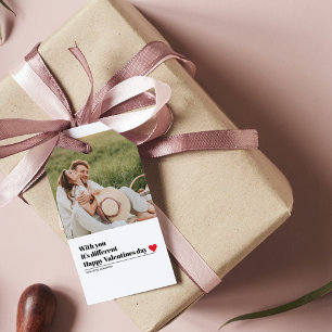 Etiquetas Para Regalos Cita romántica de moda   Mejor regalo de Valentine