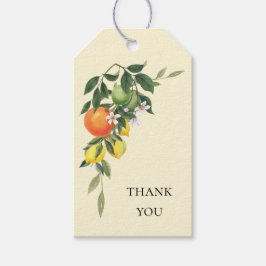 Etiquetas Para Regalos Citrus Themed Bridal Shower Favor Gift Tag