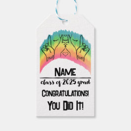Etiquetas Para Regalos Clase 2025 Grad - PAH!