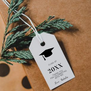 Etiquetas Para Regalos Clase Mínima De Graduación Del Fiesta De Grado Fav