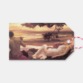Etiquetas Para Regalos Clásica Idyll (por Frederic Leighton)