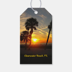 Etiquetas Para Regalos Clearwater Beach, Florida Sunset