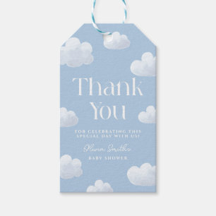 Etiquetas Para Regalos Cloud Nueve Blue Cloud Baby Shower