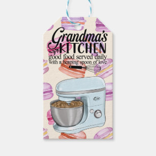Etiquetas Para Regalos Cocina de la abuela servida todos los días con él