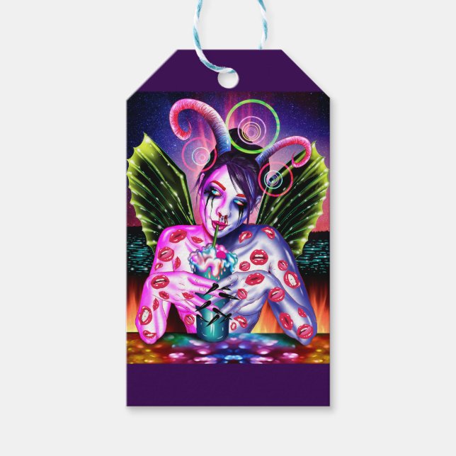 Etiquetas Para Regalos Cóctel (Anverso)