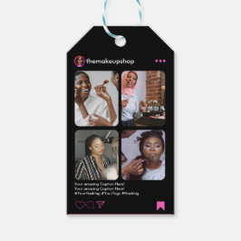Etiquetas Para Regalos CÓDIGO QR de Instagram de Hair Stylist