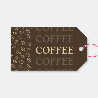 Etiquetas Para Regalos Coffee Gift Tag – Retro Coffee Beans