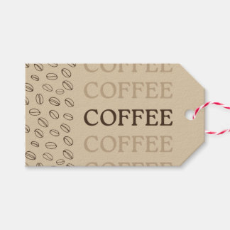 Etiquetas Para Regalos Coffee Gift Tag – Retro Coffee Beans