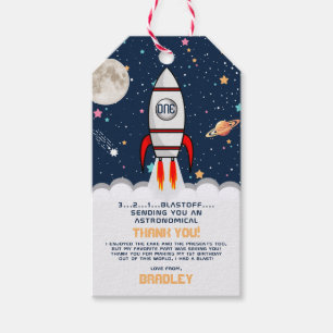 Etiquetas Para Regalos Cohete astronauta Espacio Ultraterrestre Primer cu