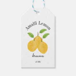 Etiquetas Para Regalos Colección Lemon Bloom