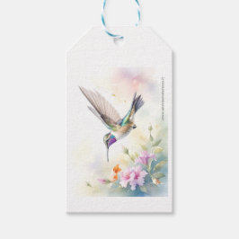 Etiquetas Para Regalos Colibrí