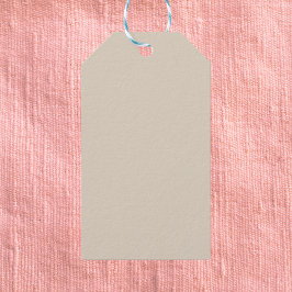 Etiquetas Para Regalos Color sólido de línea natural