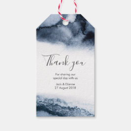 Etiquetas Para Regalos Colores de agua incas personalizadas Gracias a las