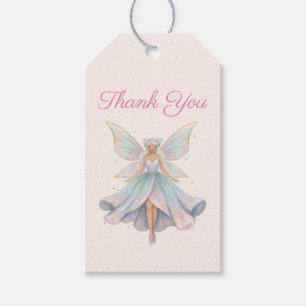 Etiquetas Para Regalos Colores pastel de ángel mágico gracias