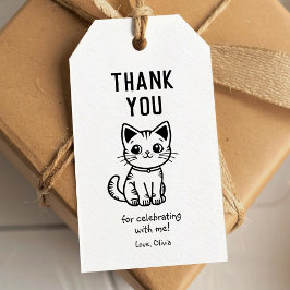 Etiquetas Para Regalos Colores personalizados kat gracias