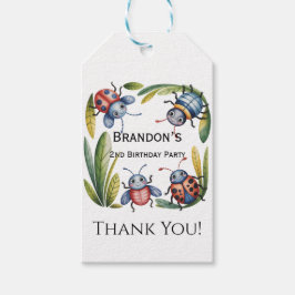Etiquetas Para Regalos Coloridos insectos Bugs 2º. Fiesta de Cumpleaños G